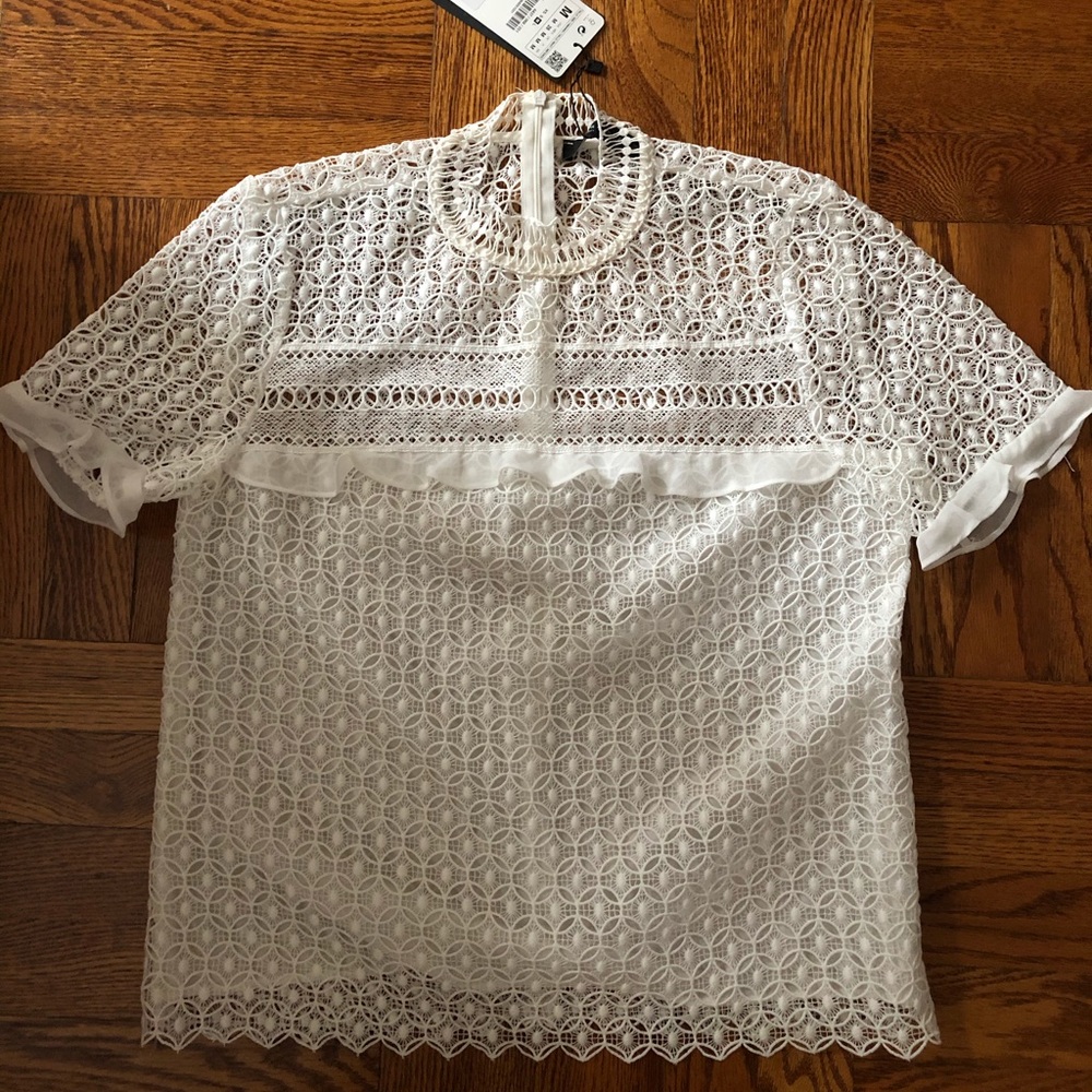 Crotchet top from Zara